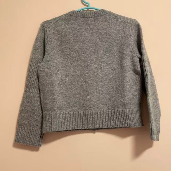 Chanel Gray Knit Cardigan - Picture 2 of 11